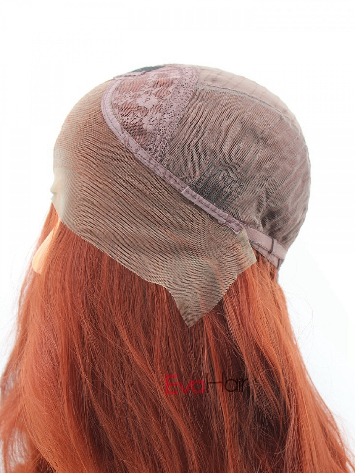 Reddish Brown Synthetic Lace Front Wig With Popular Wavy Style