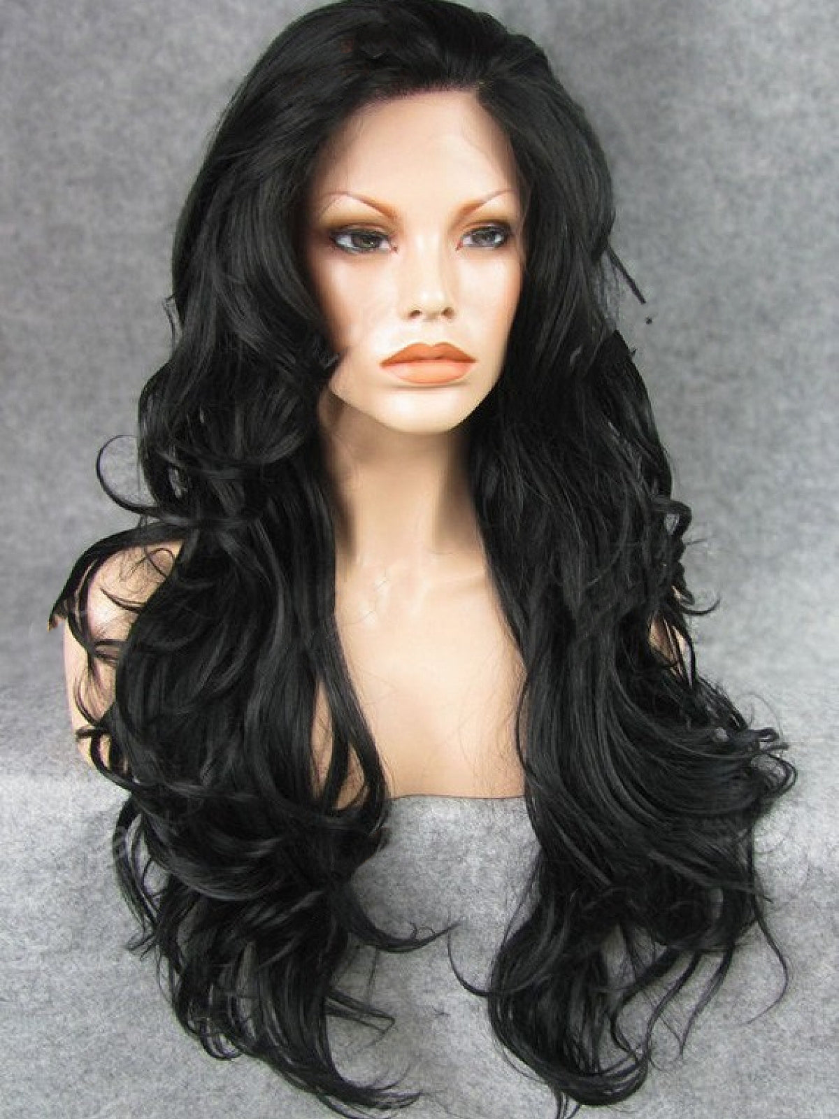 Black Long Wavy Best Seller Synthetic Wig