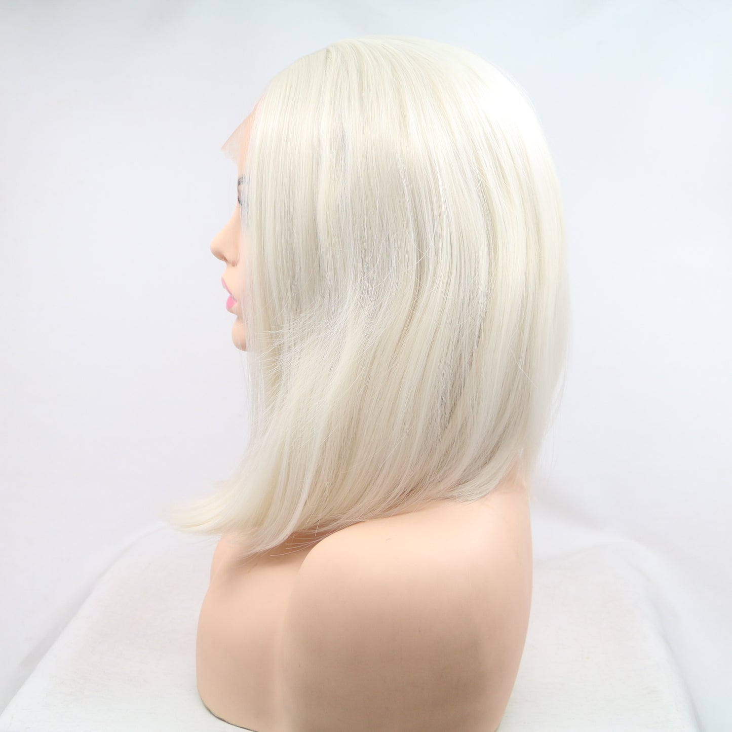 Shoulder Length Blonde Wig