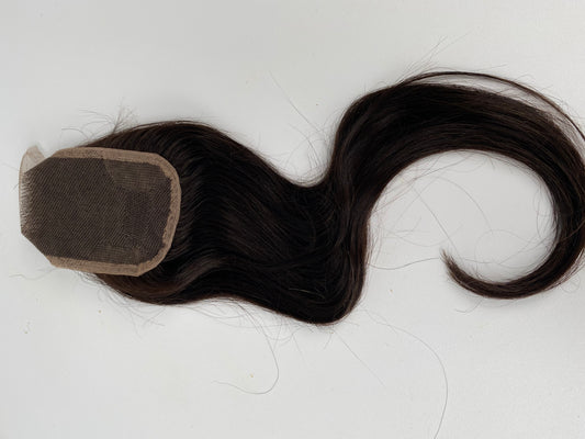 LACE TOP BRAZILIAN VIRGIN HAIR CLOSURE