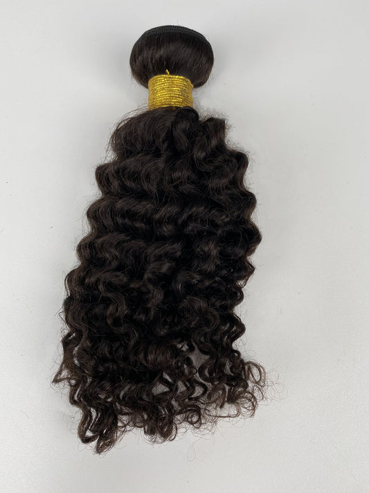 One 20 inch & Two 22 inch Curly Virgin Human Hair Weave & Two 18 inch Virgin Hair Closure