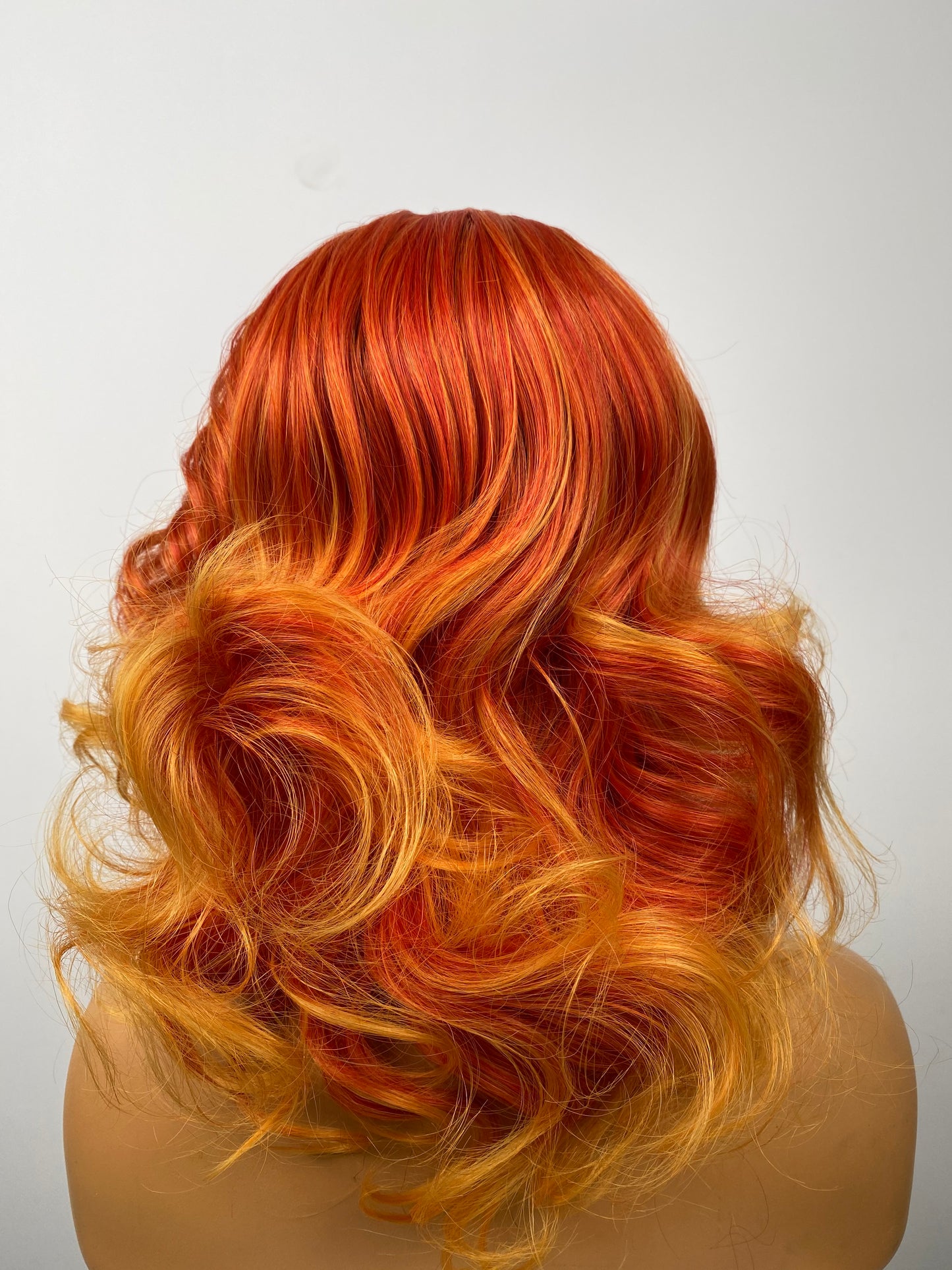 Sunset Ombre Synthetic Lace Front Wig